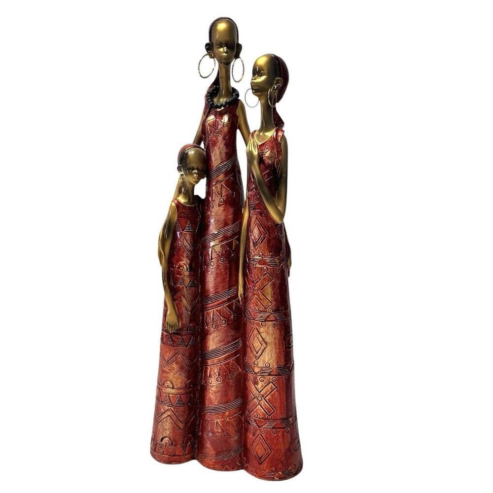 LA DOLCE VITA African Queen Collection Women Figurine 14”
